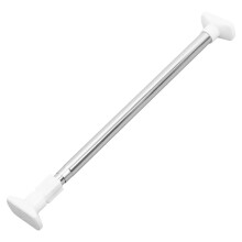 Adjustable Stainless Steel Tension Curtain Rod RustResistant Heavy Duty No Drill Shower Pole