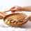 1St Rattan Dessert Aufbewahrungsplatte (Hellbraun) 5