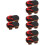4Paare Holzclogs Handgefertigt Puppenschuh 8