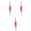 3Sets Luftpumpe Für Sportbälle, - , , Farben 4