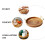 1St Rattan Dessert Aufbewahrungsplatte (Hellbraun) 9