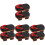 4Paare Holzclogs Handgefertigt Puppenschuh 4