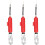 3Sets Luftpumpe Für Sportbälle, - , , Farben 5