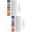 2Sets Löschbare Wasser Malstifte Whiteboard Marker Für Kinder 9