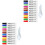 2Sets Löschbare Wasser Malstifte Whiteboard Marker Für Kinder 5