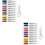 2Sets Löschbare Wasser Malstifte Whiteboard Marker Für Kinder 8