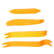 Car Trim Removal Tool Set, Damage Plastic Pry Kit for Door Panels and Dashboard, 4 PCS