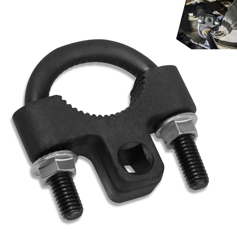 Universal Inner Tie Rod Tool With Secure Grip, Heavyduty Wrench For Automotive Steering 9070919830952