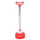 2Stk Kompakter Toilettenpümpel, Langes Edelstahlgriff, PVC Material 1