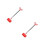 2Stk Kompakter Toilettenpümpel, Langes Edelstahlgriff, PVC Material 6