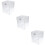 3Pièces Douche Transparent Pour Petits Oiseaux 9