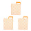 3Pcs Heavy Duty Orange Plastic Paint Grid for DIY and Professional Use 7