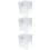 3Pièces Douche Transparent Pour Petits Oiseaux 8