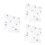 15Pcs Clear Acrylic Quilting Rulers Multi-Pattern Sewing Templates DIY 9