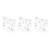 15Pcs Clear Acrylic Quilting Rulers Multi-Pattern Sewing Templates DIY 5