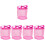 5 Pcs Shell Bag Lightweight Float Beach Vacation Pvc 2