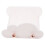 3Pcs Plastic Wall Rack White Multifunction Bag Hanger Storage for Home 1