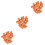 60Pcs Red Micro Landscape Bricks for DIY Garden and Model Building 5