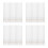 60Pièces Crayons Tailleur Blancs Ergonomiques Pour Couture Quilting 4