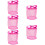 5 Pcs Shell Bag Lightweight Float Beach Vacation Pvc 3