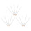 60Pièces Crayons Tailleur Blancs Ergonomiques Pour Couture Quilting 3