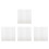 60Pièces Crayons Tailleur Blancs Ergonomiques Pour Couture Quilting 9
