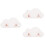 3Pcs Plastic Wall Rack White Multifunction Bag Hanger Storage for Home 8