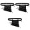 3Pcs Sword Belt Holder for Home Use Black Design 4
