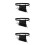 3Pcs Sword Belt Holder for Home Use Black Design 9