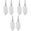6Pcs Practical Stainless Steel Absinthe Spoon Decorative Bar Accessory 5