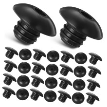 Pegboard Hook Locks 120 Pack Waterproof Reusable Silicone Stoppers for Secure Hook Retention