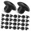 Pegboard Hook Locks 120 Pack Waterproof Reusable Silicone Stoppers for Secure Hook Retention 1