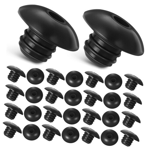 Pegboard Hook Locks 120 Pack Waterproof Reusable Silicone Stoppers for Secure Hook Retention