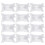 100Stk Aufblasbare Luftpolster Transparent Verpackung Schutz 10