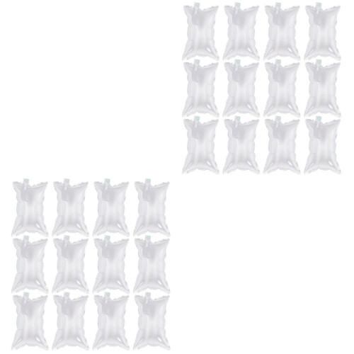 100Stk Aufblasbare Luftpolster Transparent Verpackung Schutz 2