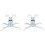 2Pièces Support Plafond Murale Pour Projecteur 2