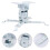 2Pièces Support Plafond Murale Pour Projecteur 8