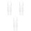 3St Duurzame Plastic Soprano Saxofoon Head Voor Beginners En 7