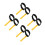 8Pcs Durable Leash PP Quick-Release Diving Accessory Straps 10