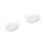 2Pcs White Ceramic Baking Pans Double Handle for Kitchen Oven Use 9