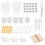 303Pcs Epoxy Kit for DIY Making Plastic Wood Tools Assorted 2