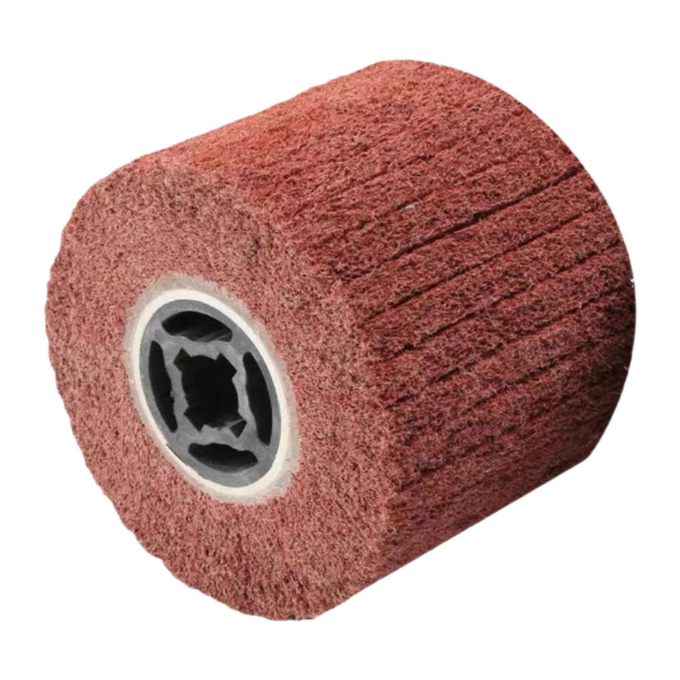 Burnishing Polishing Wheel 120Mm For Grinder, Stainless Steel Surface Conditioning Drum For Metal 9113335623835