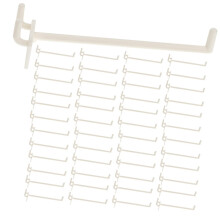 50 Pack Pegboard Hooks Set for Garage and Workshop Wall Organization and SpaceSaving Storage