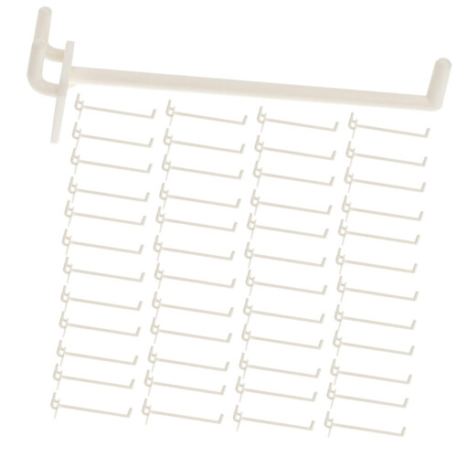 50 Pack Pegboard Hooks Set for Garage and Workshop Wall Organization and SpaceSaving Storage