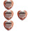 4Sets Beginners Thumb Piano Bruin 8 Toetsen Speelgoed 8
