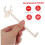 50 Pack Pegboard Hooks Set for Garage and Workshop Wall Organization and SpaceSaving Storage 3