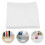 1500Pcs White Scale Measurement Paper Sheets for Precise Lab Weighing 11