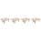 4pcs Folding Wine Table Wooden Mini Wine Rack 4