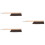 3Pcs Portable Wooden Handle Durable Beekeeping Accessory 8