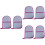 6Pcs Protective Heat-Resistant Gloves Cotton Ironing Mitts 6